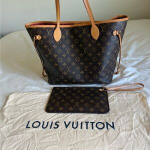 Louis Vuitton Dark Brown Monogram Tote